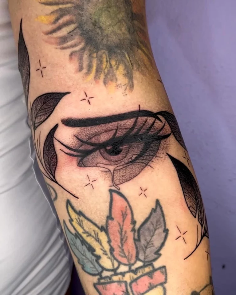 Introspective Gaze Eye Tattoo