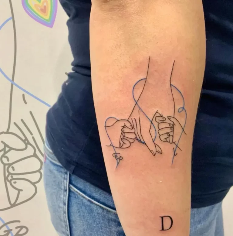Symbolic Pinky Promise Tattoo
