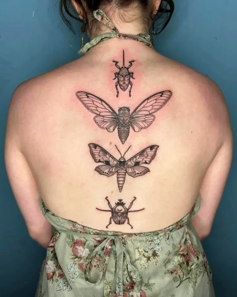 Energetic Insect Totem Tattoo