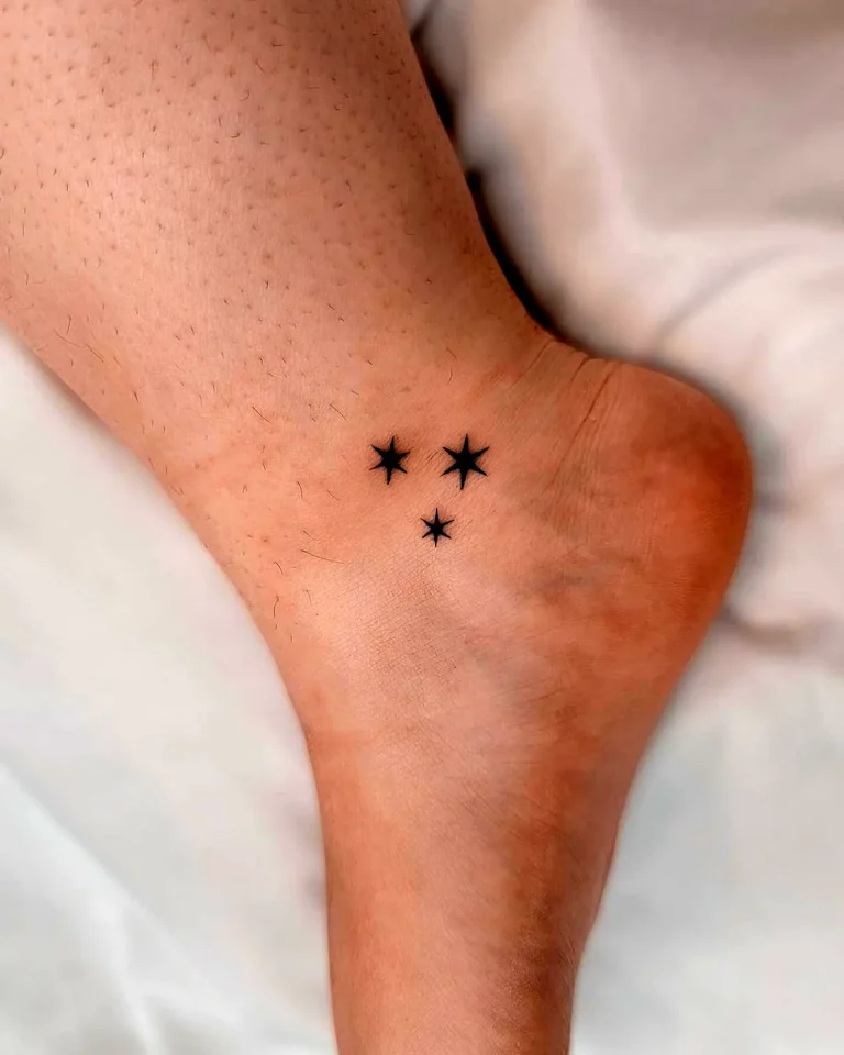Guiding Stars Minimalist Tattoo