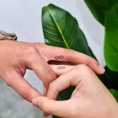 Minimalist Infinity Symbol Tattoo