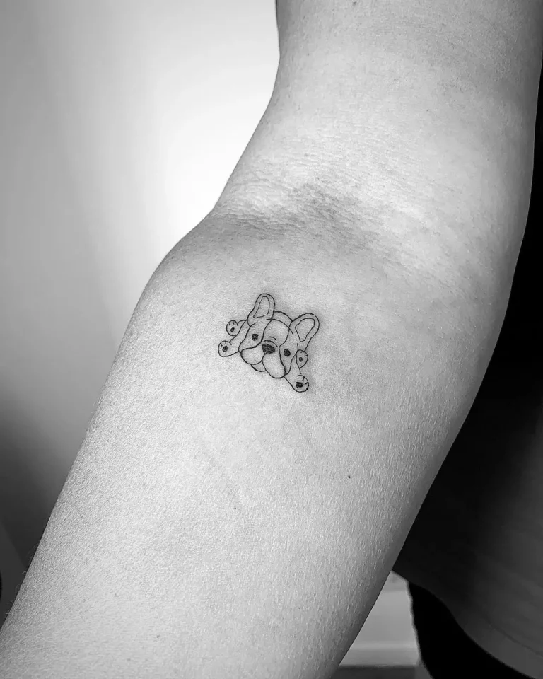 Puppy Paws Pause Tattoo