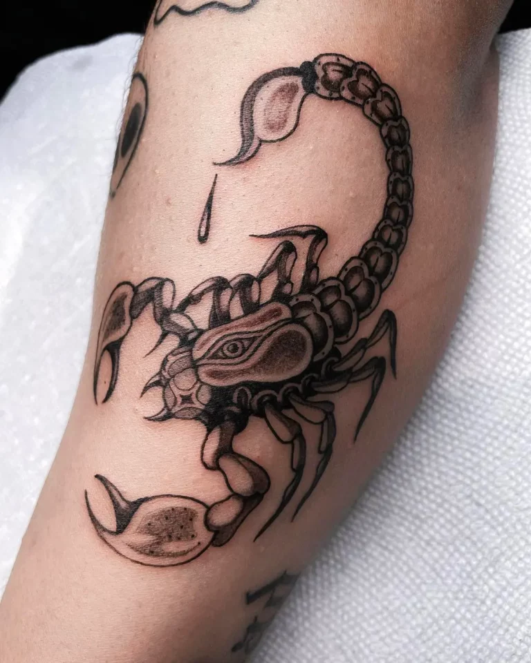 Scorpion Energy Symbiosis Tattoo