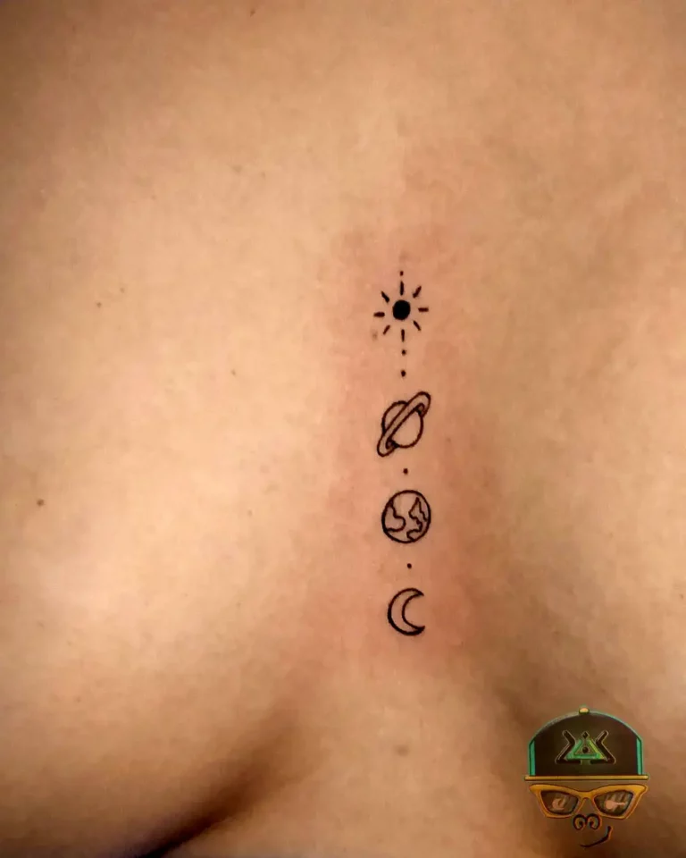 Solar System Serenity Tattoo