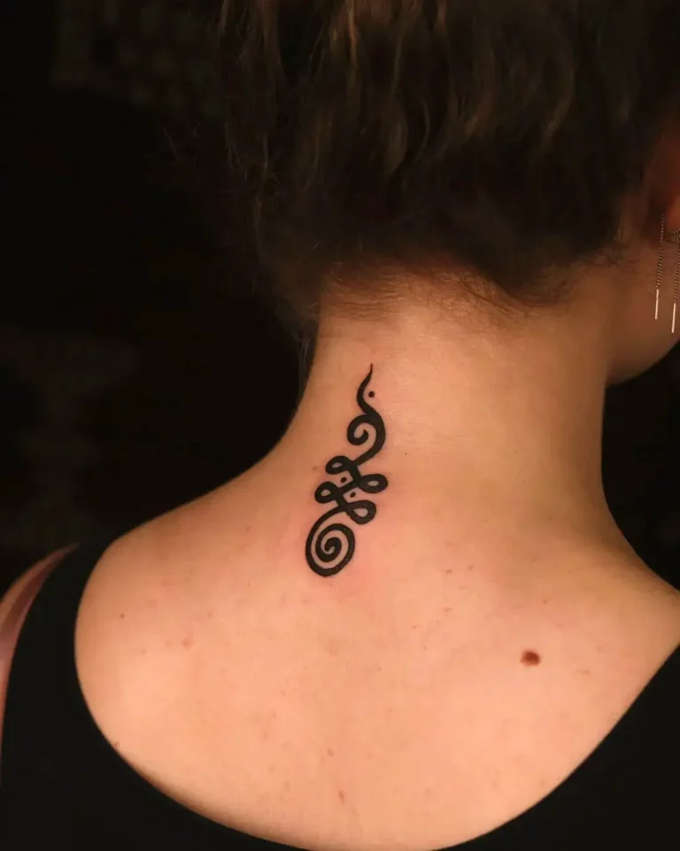 Spiral Energy Flow Tattoo
