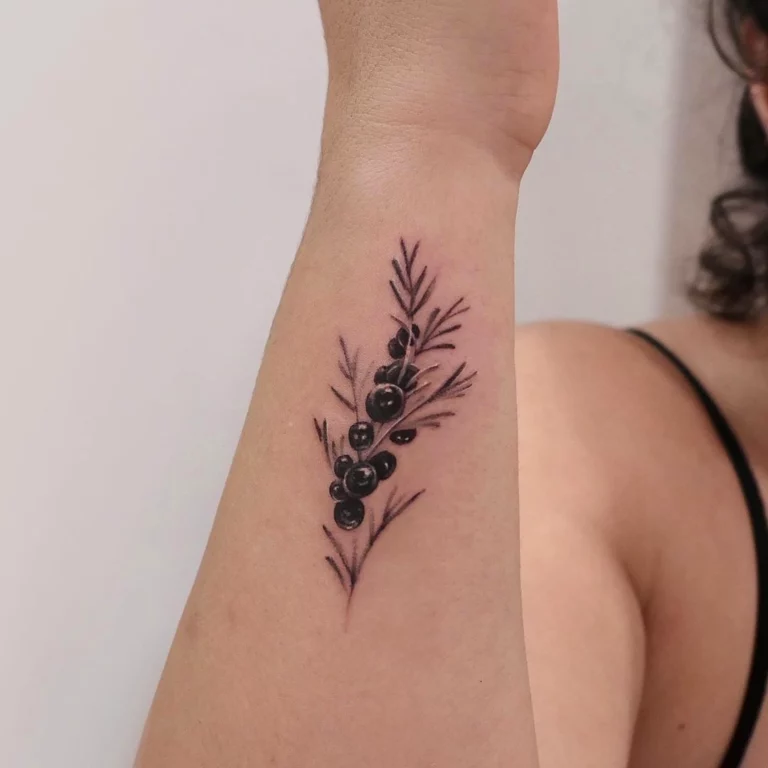 Timeless Olive Branch Tattoo