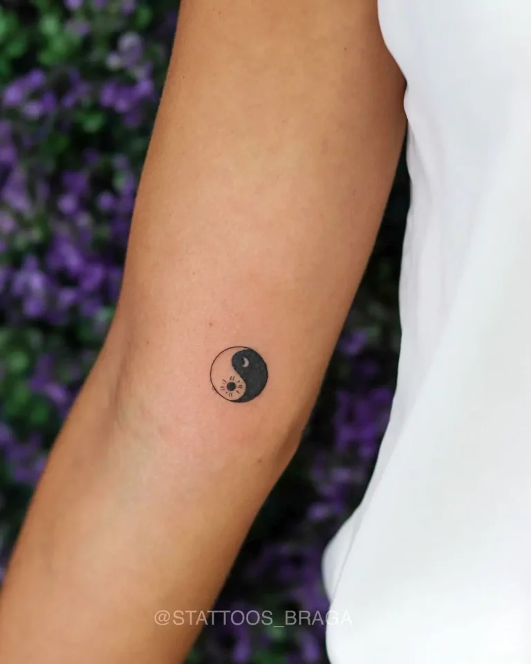 Yin Yang Harmony Tattoo